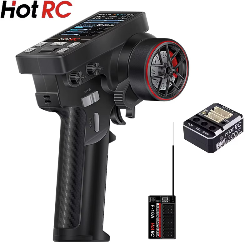Drone Racing Receiver - HotRC CT-10B 10채널 2.4Ghz RC 송신기