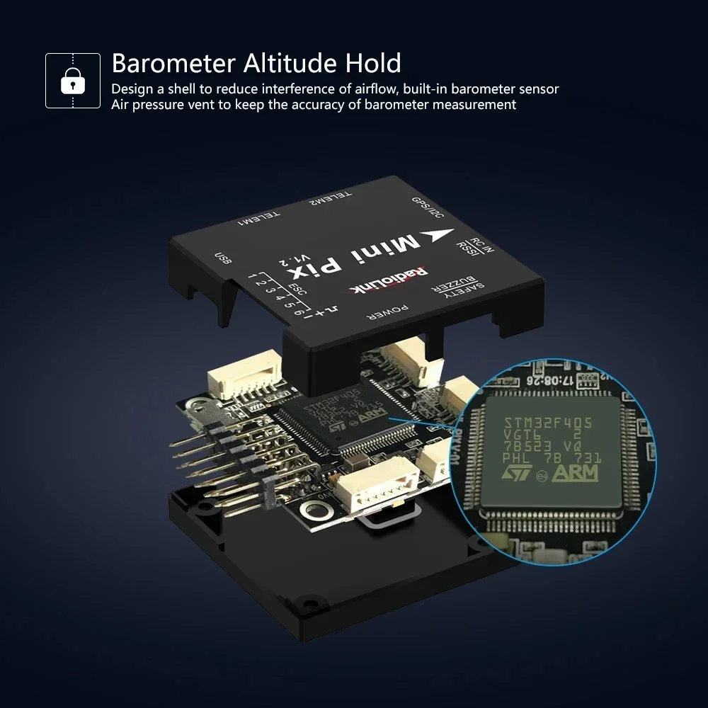 Radiolink New Mini PIX V1.2 비행 - Drone Racing Flight Controller 리뷰 및 가격
